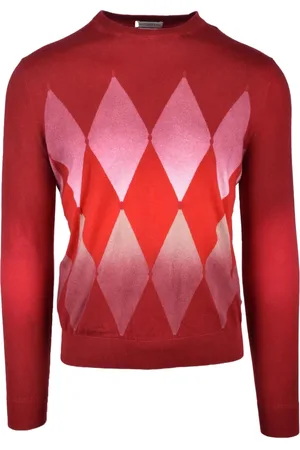 BALLANTYNE Uomo, Maglie, Rosso, XL, new