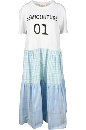 SEMICOUTURE Donna, Abiti, Multicolore, M, new