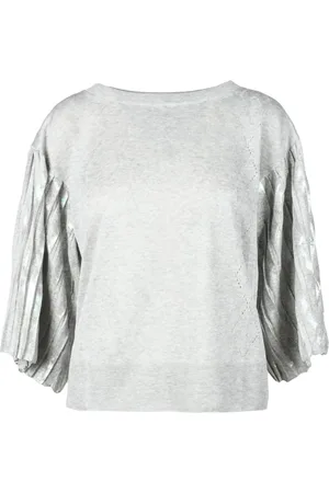 BALLANTYNE Donna, Maglie, Grigio, XS, new