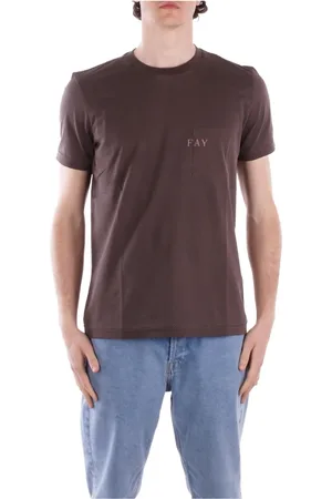 FAY Uomo, Top, Marrone, L, new