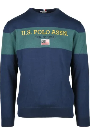 U.S. Polo Assn. Uomo, Maglie, Blu, L, new
