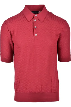 BALLANTYNE Uomo, Top, Rosso, L, new