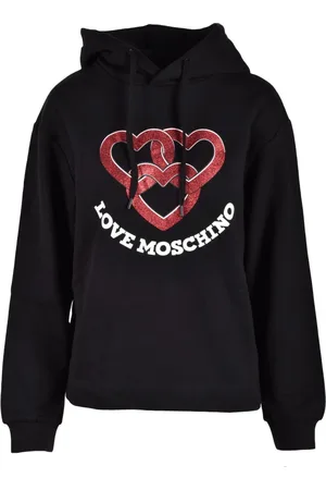 Moschino Donna, Felpe, Nero, S, new