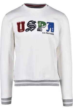 U.S. Polo Assn. Uomo, Felpe, Bianco, XL, new