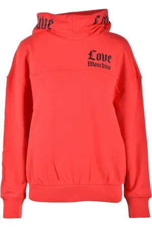 Moschino Donna, Felpe, Rosso, L, new
