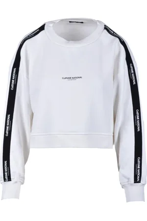 Costume National Donna, Felpe, Bianco, L, new