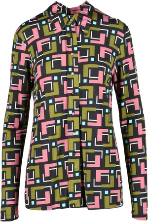 Maliparmi Donna, Camicette , Multicolore, M, new