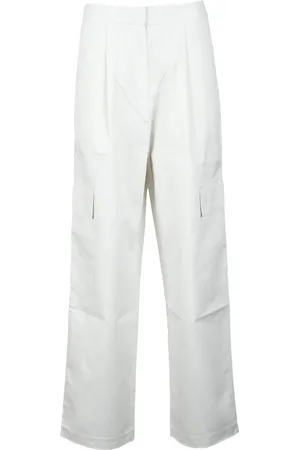 Calvin Klein Donna, Pantaloni, Bianco, XL, new