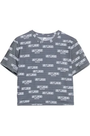 Moschino Donna, Top, Grigio, M, new