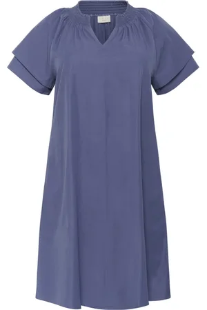 Kaffe Donna, Abiti, Blu, 4Xl, new