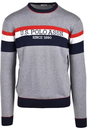 U.S. Polo Assn. Uomo, Maglie, Grigio, S, new