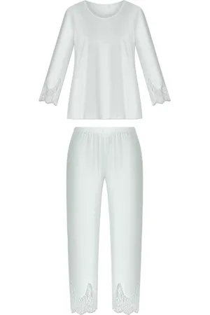 Hanro Donna, Nightwear & Lounge, Blu, M, new