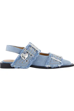 Ganni Donna, Scarpe, Blu, 40 EU, new