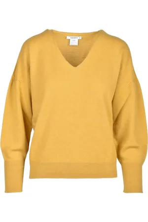 KANGRA CASHMERE Donna, Maglie, Arancione, M, new
