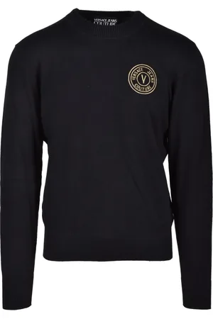 VERSACE Uomo, Maglie, Nero, L, new