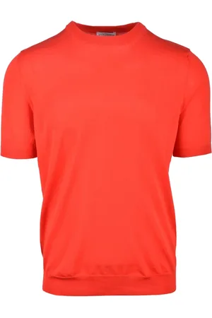 BALLANTYNE Uomo, Top, Rosso, 2Xl, new