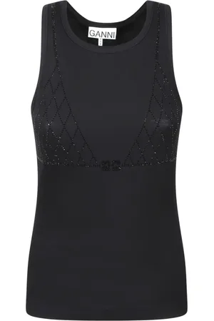 Ganni Donna, Top, Nero, M, new
