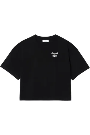 Lacoste Donna, Top, Nero, 2Xs, new