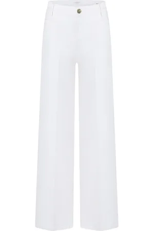 Cambio Donna, Pantaloni, Bianco, 2Xl, new