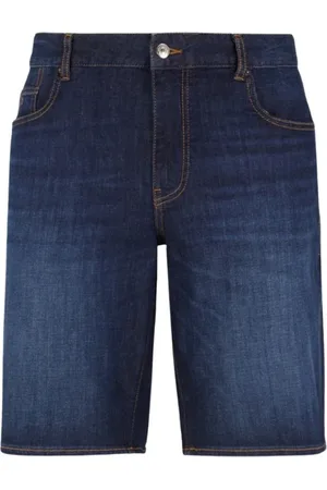 Armani Exchange Uomo, Pantaloncini, Blu, W30, new