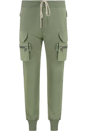 Rick Owens Uomo, Pantaloni, Verde, S, new