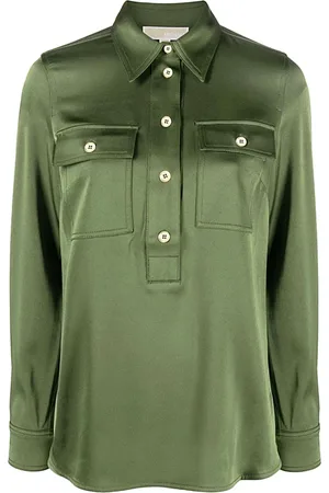 Michael Kors Donna, Camicette , Verde, S, new