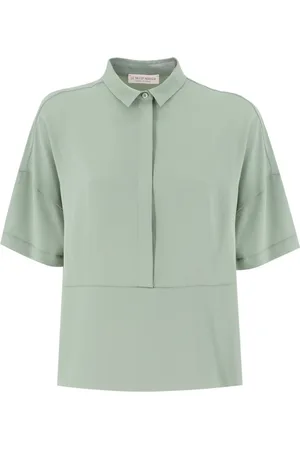LE TRICOT PERUGIA Donna, Camicette , Verde, S, new