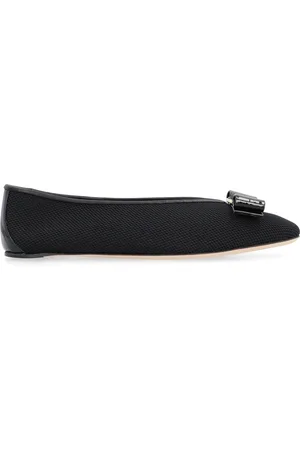 Salvatore Ferragamo Donna, Scarpe, Nero, 37 1/2 EU, new