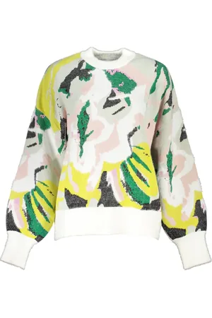 Desigual Donna, Maglie, Multicolore, L, new