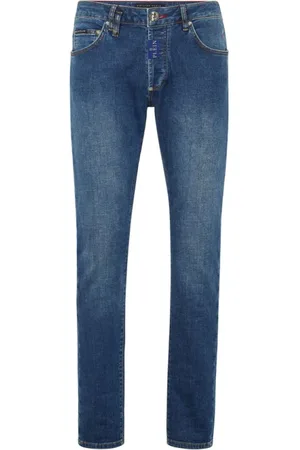 Philipp Plein Uomo, Jeans, Blu, W33, new