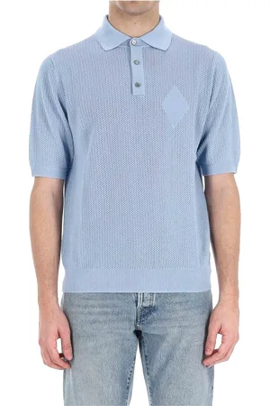 BALLANTYNE Uomo, Top, Blu, L, new