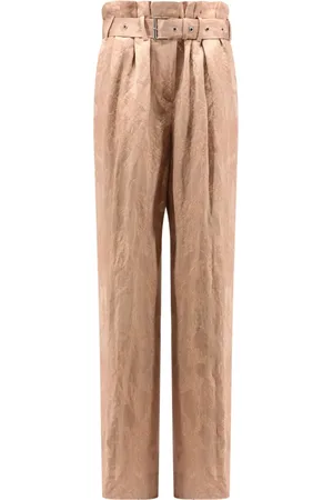 DRIES VAN NOTEN Donna, Pantaloni, Rosa, L, new