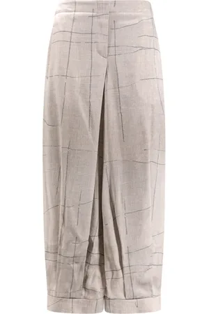 Giorgio Armani Donna, Pantaloni, Grigio, S, new