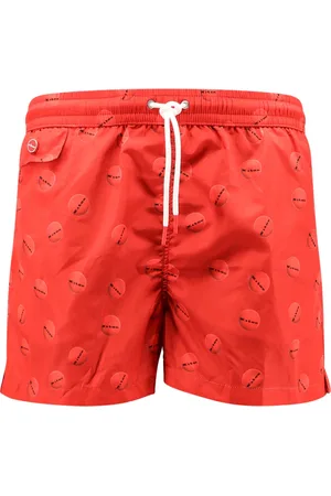 Kiton Uomo, Costumi da bagno, Rosso, L, new
