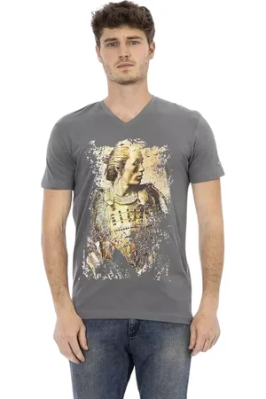Trussardi Uomo, Top, Grigio, XL, new