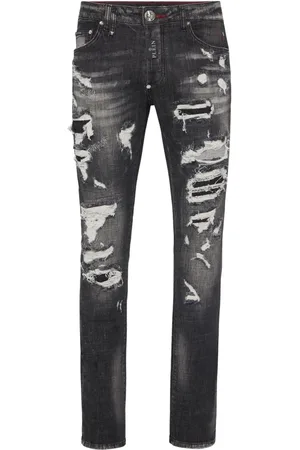 Philipp Plein Uomo, Jeans, Nero, W36, new