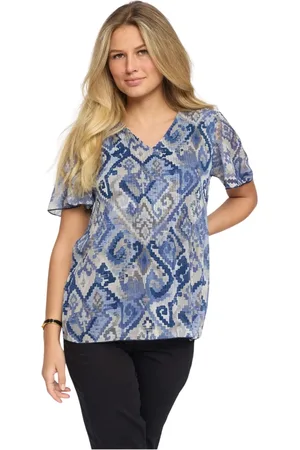 2-Biz Donna, Camicette , Blu, S, new