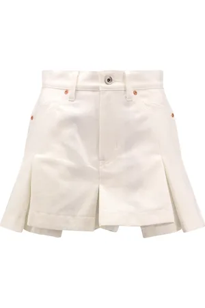 SACAI Donna, Pantaloncini, Bianco, S, new