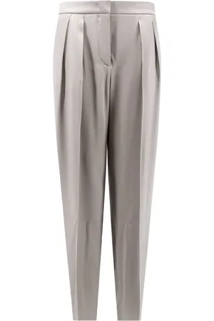 Giorgio Armani Donna, Pantaloni, Grigio, XL, new