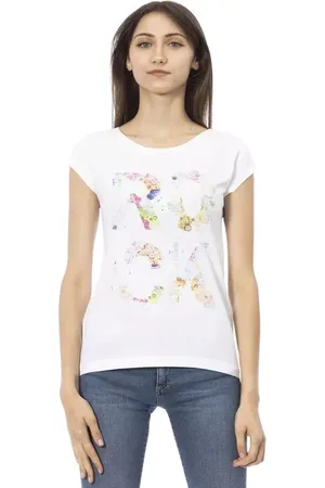 Trussardi Donna, Top, Bianco, L, new