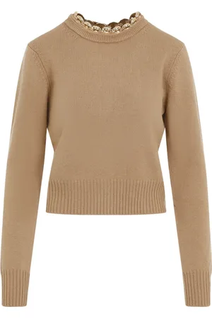 Paco rabanne Donna, Maglie, Marrone, M, new