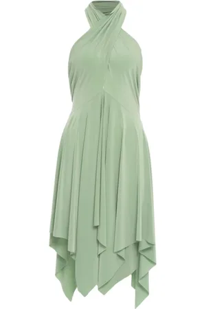 Norma Kamali Donna, Abiti, Verde, S, new