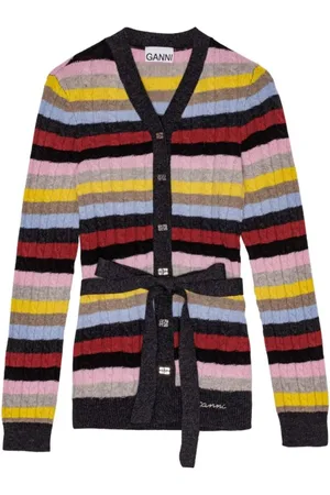 Ganni Donna, Maglie, Multicolore, M, new