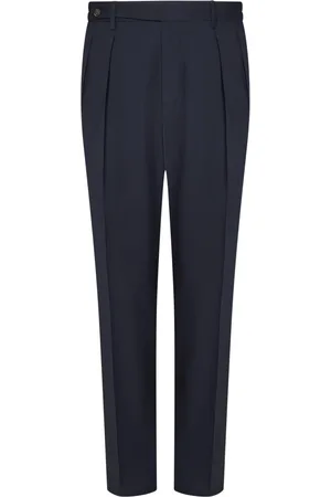 Boglioli Uomo, Pantaloni, Blu, XL, new