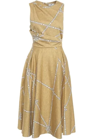 Elisabetta Franchi Donna, Abiti, Giallo, L, new