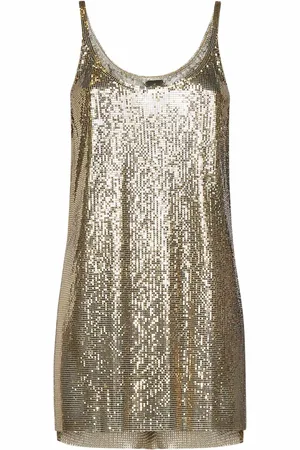 Paco rabanne Donna, Abiti, Giallo, M, new