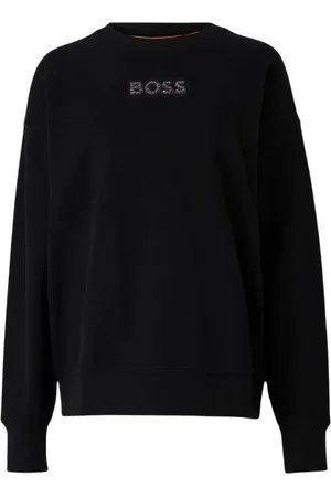 HUGO BOSS Donna, Felpe, Nero, S, new