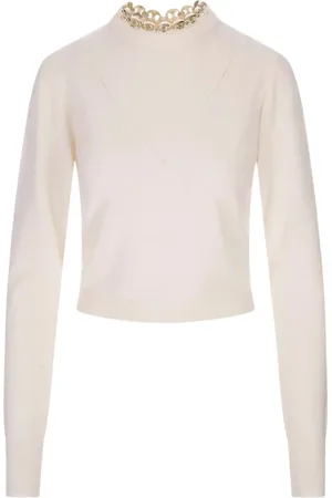 Paco rabanne Donna, Maglie, Bianco, L, new