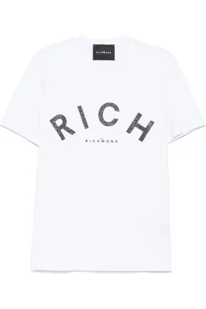 John Richmond Uomo, Top, Bianco, M, new