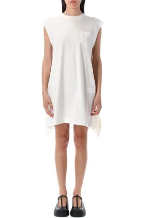 SACAI Donna, Abiti, Bianco, M, new